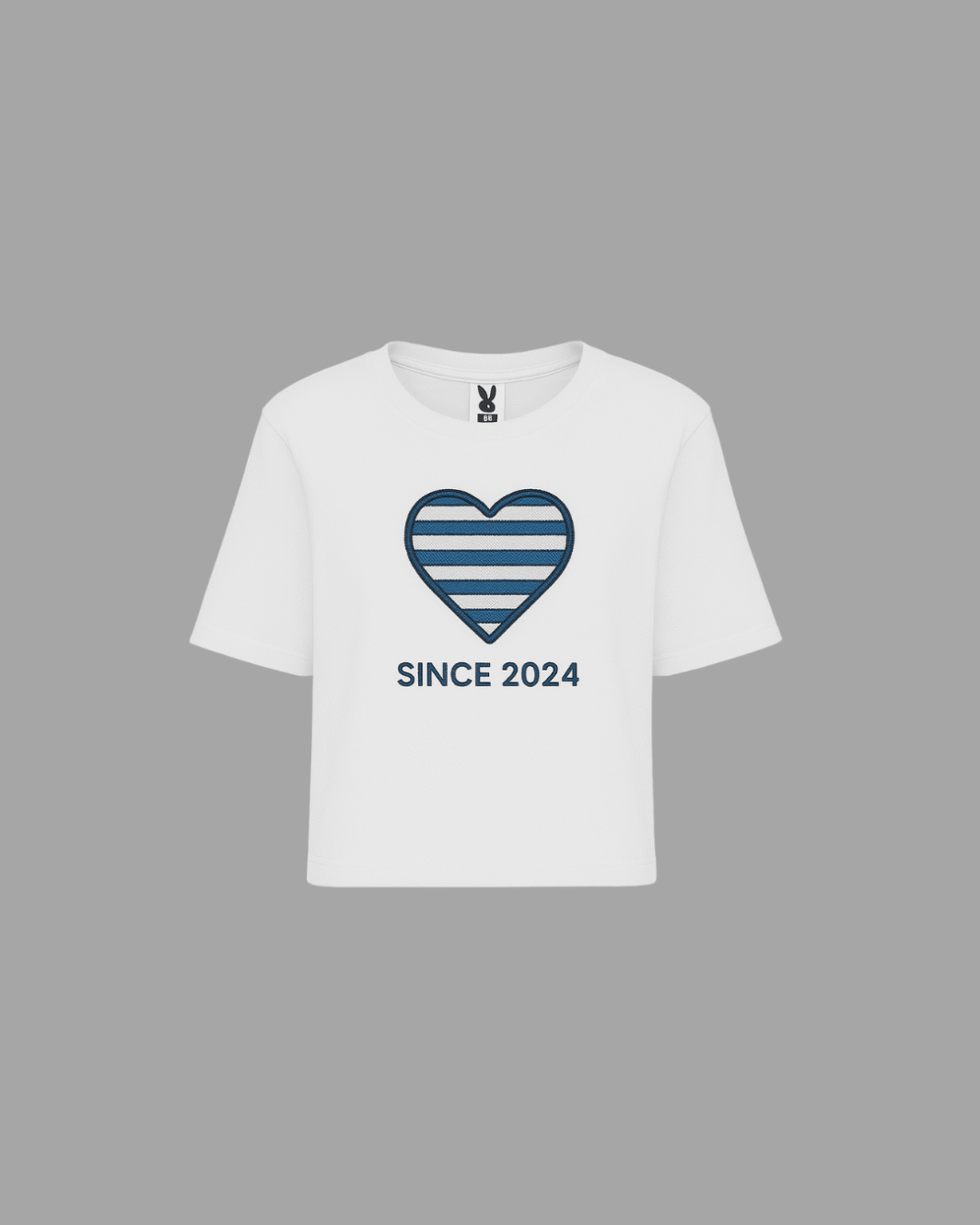 Camiseta corta oversize Corazón - Imagen 2