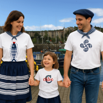 familia con colección de fiestas 2