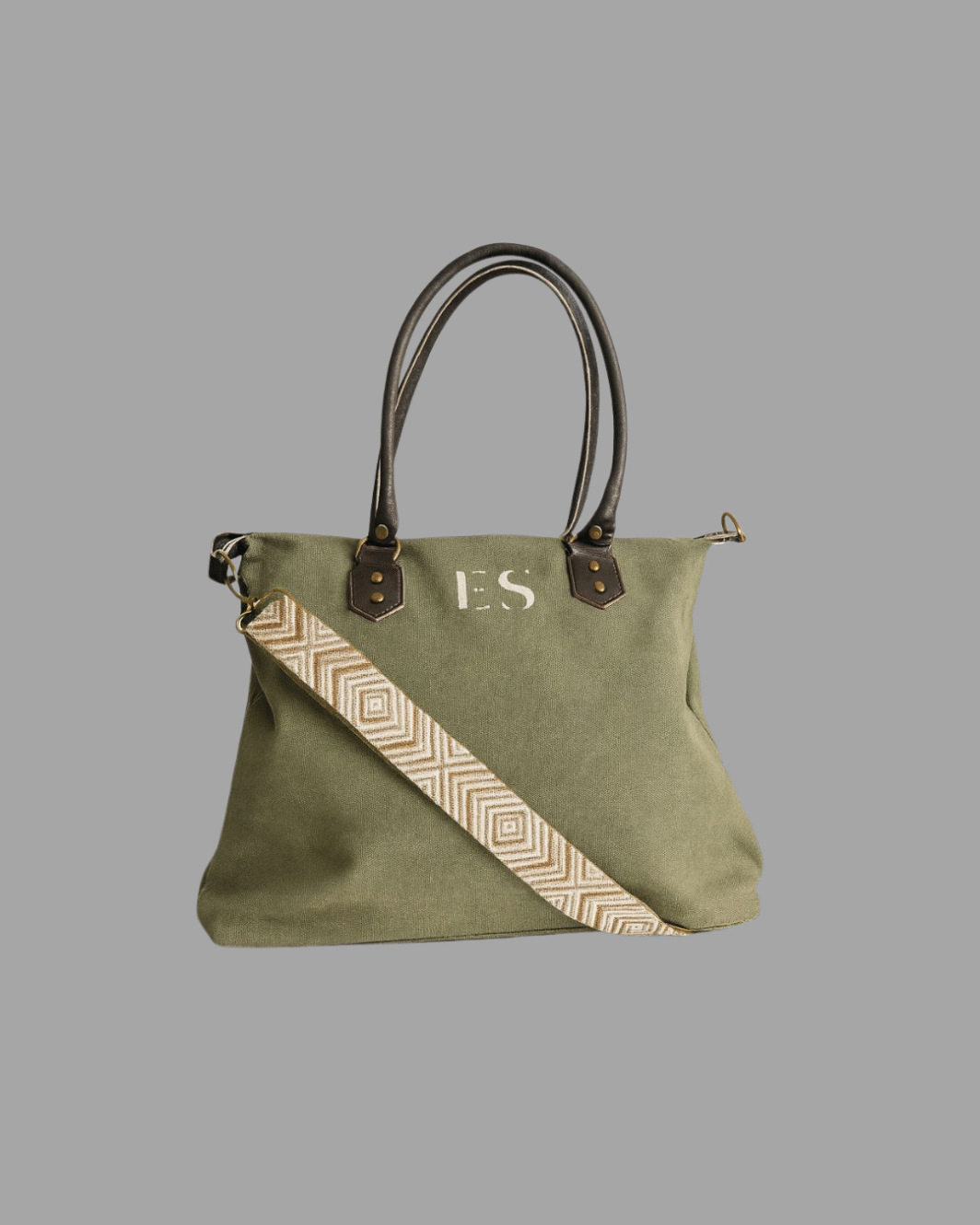Bolso verde universidad