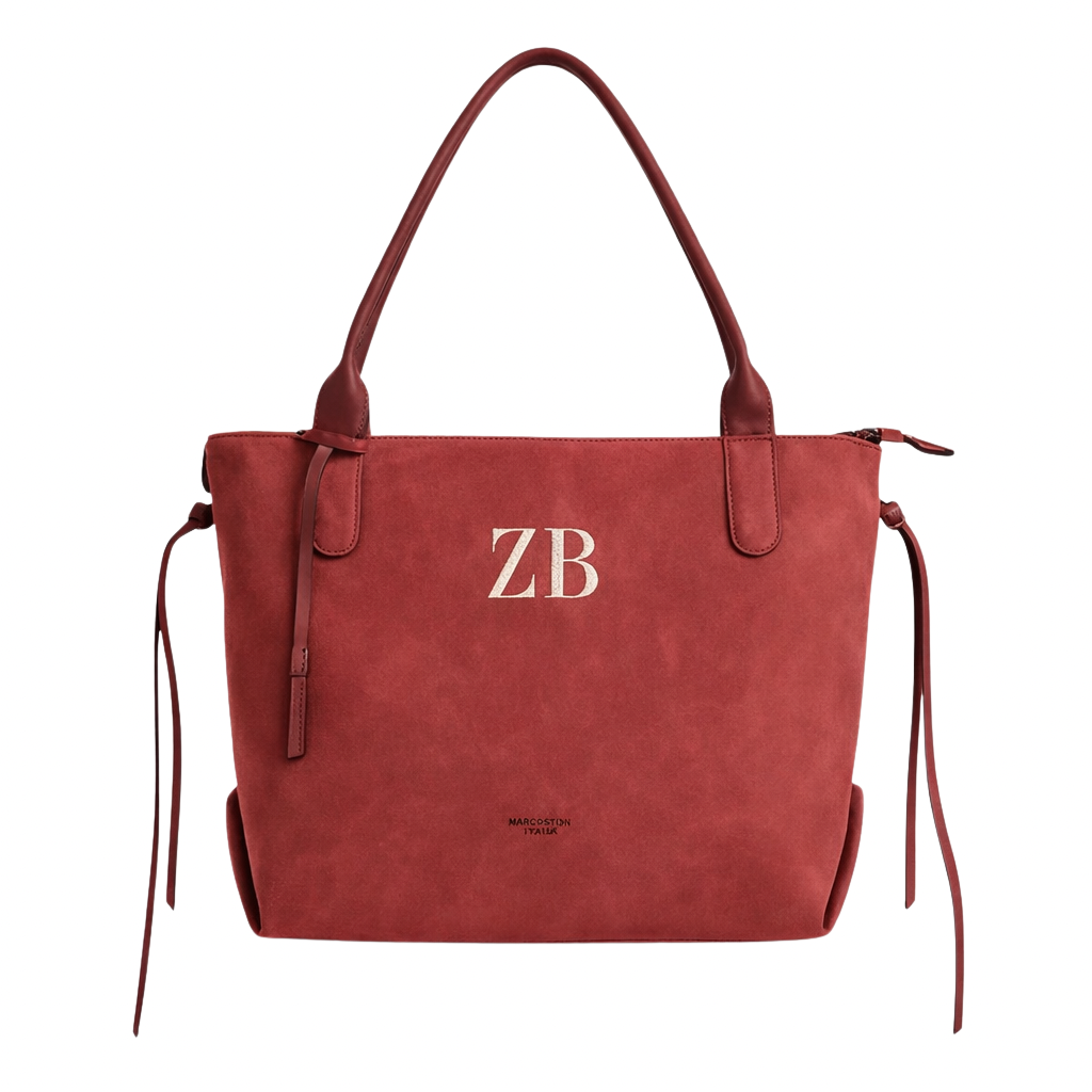 Bolso para la universidad rojo