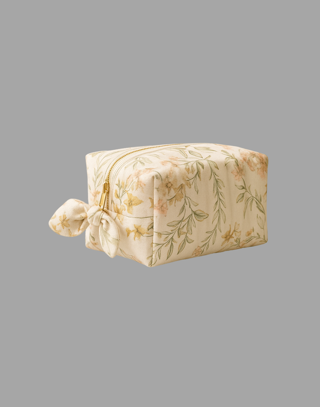 Neceser floral blanco