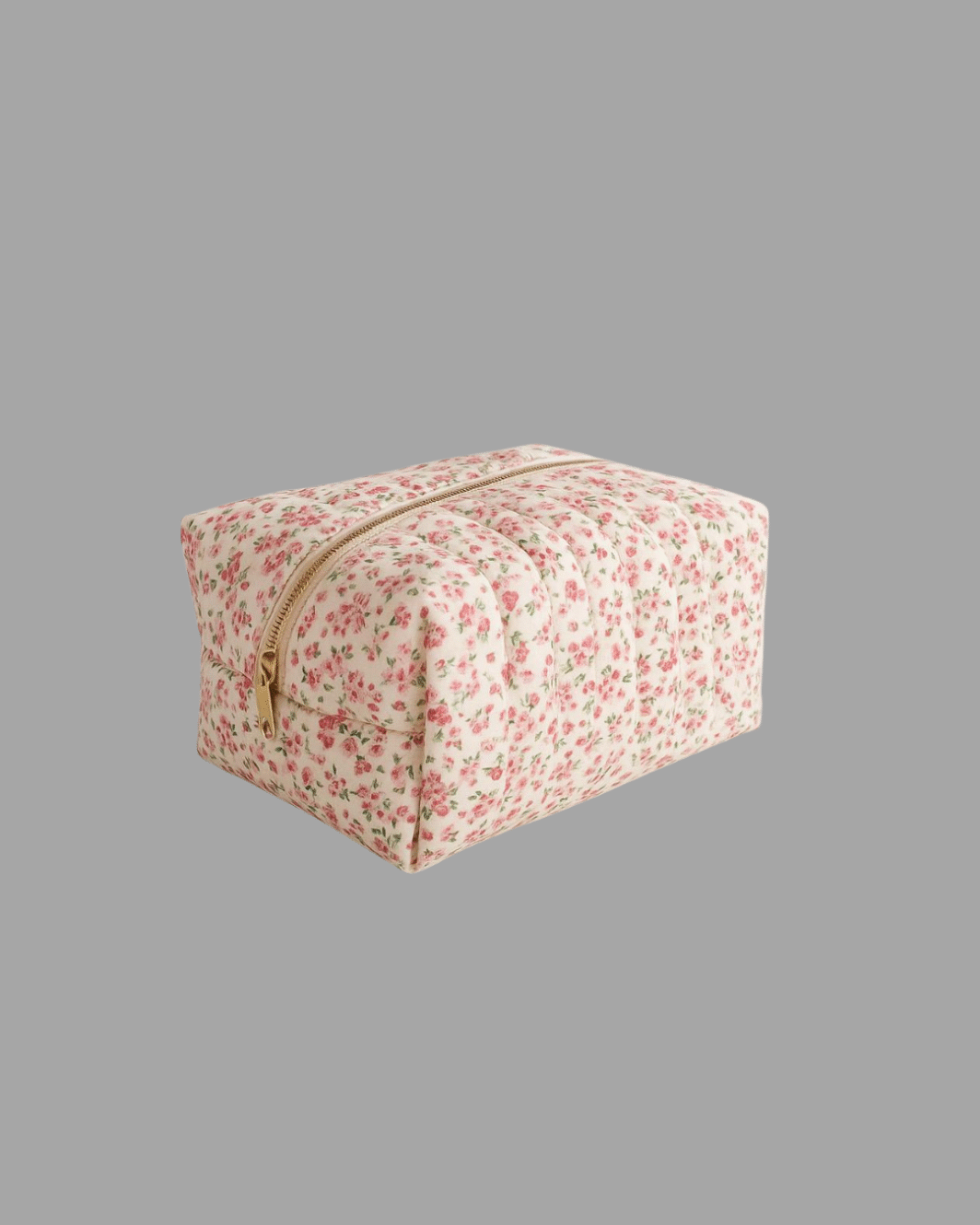 Neceser floral rosa