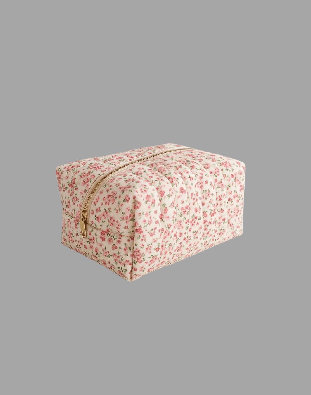 Neceser floral rosa