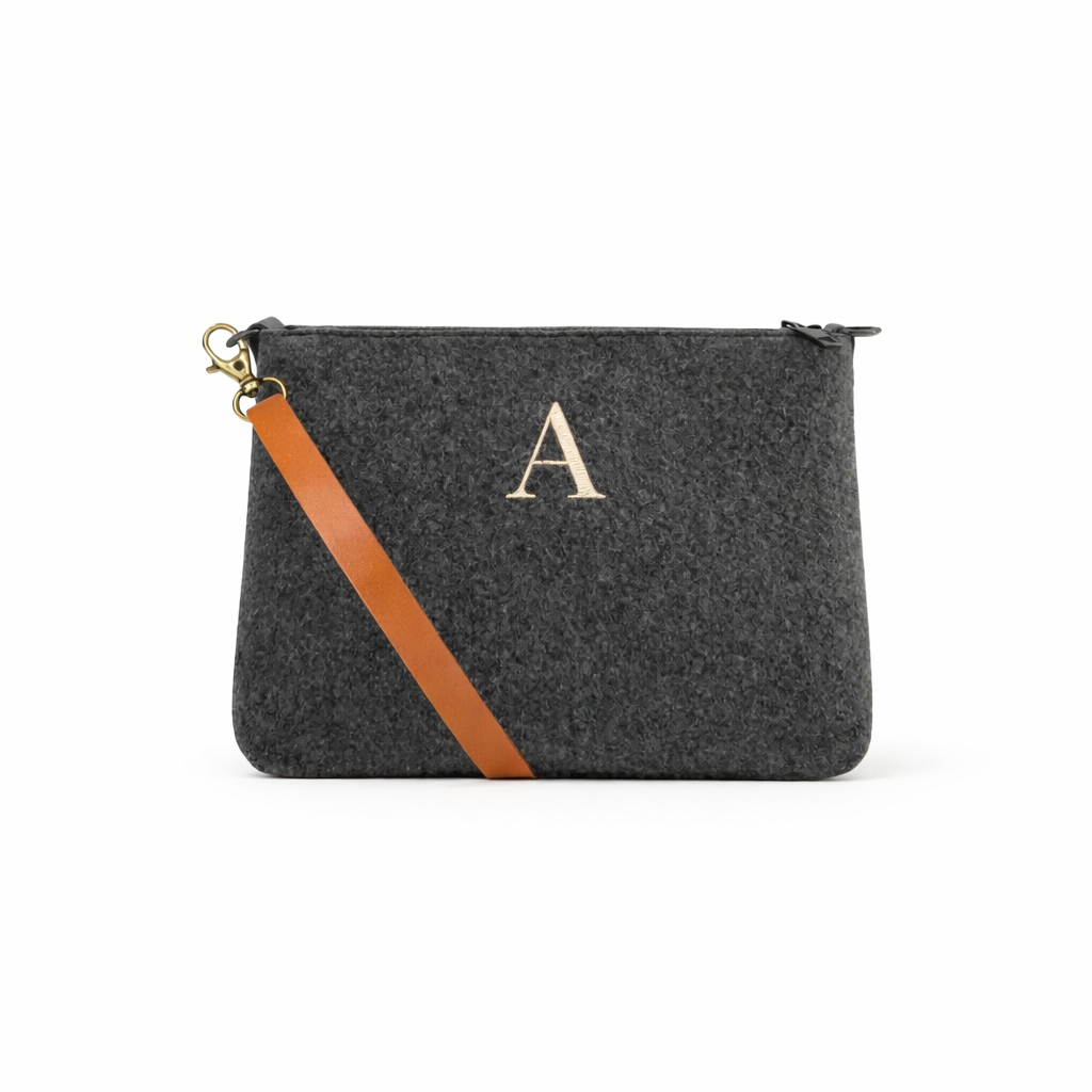 Bolso pequeño gris oscuro