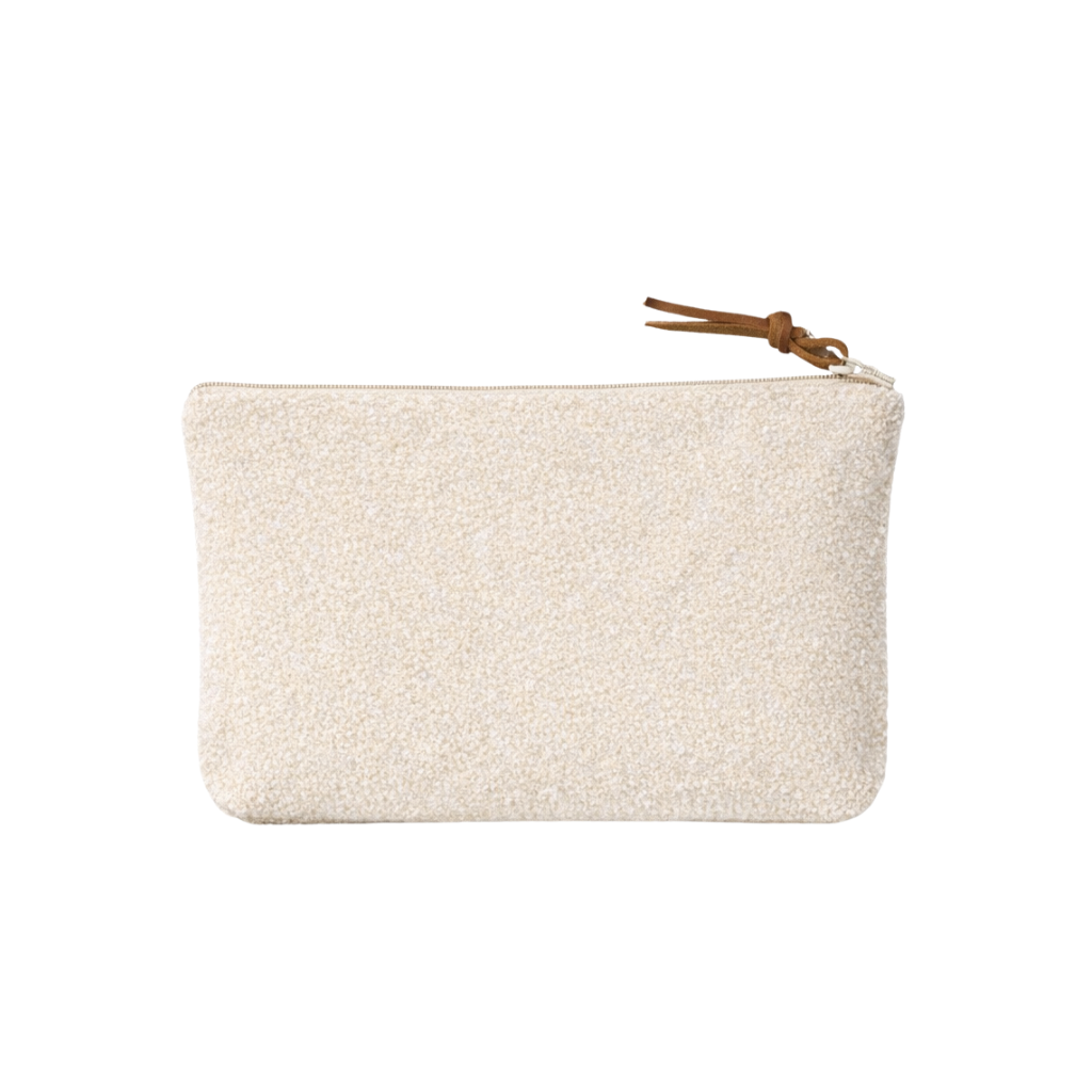 Neceser blanco trasera